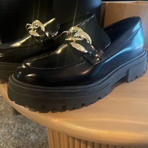 Brand new Steve Madden Black Loafers